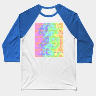 Flamingos And Pineapples Baseball T-Shirt